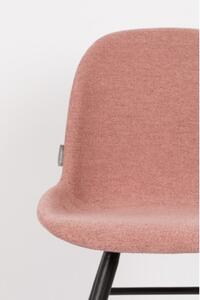ZUIVER ALBERT KUIP SOFT židle růžová