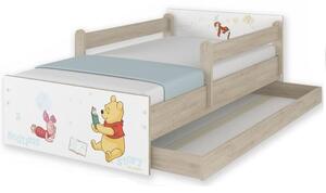 Dětská postel MAX se šuplíkem Disney - MEDVÍDEK PÚ I 180x90 cm