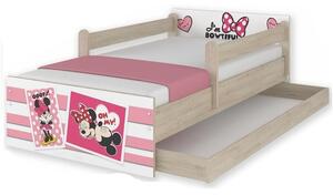 Dětská postel MAX se šuplíkem Disney - MINNIE II 200x90 cm