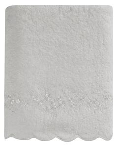 Soft Cotton Osuška SILVIA s krajkou 85x150 cm - smetanová, Soft Cotton