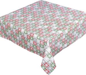 Forbyt Ubrus bavlněný Vánoční vločka Velikost: 120 x 140 cm