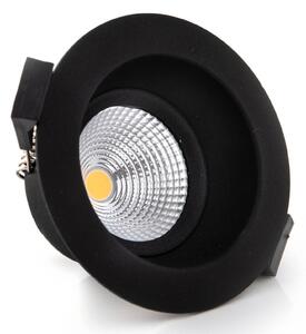 Vestavné bodové svítidlo SLC One Soft LED černé 3 000 K