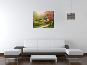 Obraz na plátně Dům u pramene Rozměry: 120 x 80 cm