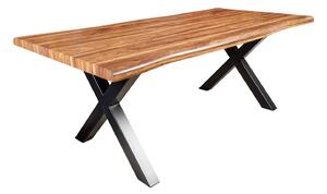 Designový jídelní stůl Kaniesa 200 cm vzor ořech - II. třída