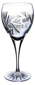 Onte Crystal Bohemia Crystal ručně broušené sklenice na červené víno Větrník 420 ml 2KS