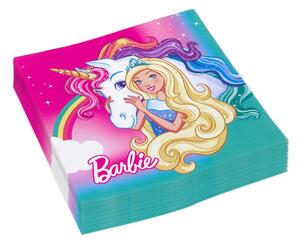 Papírové ubrousky Barbie 33x33cm 20 ks