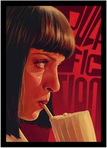 Plakát Pulp Fiction, Uma Thurman č.243, 42 x 30 cm