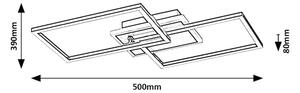 RABALUX 71013 Athelstan stropní svítidlo LED 40W/2050lm 3000K matná černá, bílá