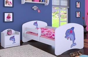 Dětská postel bez šuplíku 140x70cm DELFÍN