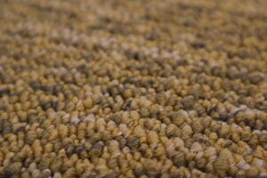 Vopi koberce Kusový koberec Alassio zlatohnědý kruh - 80x80 (průměr) kruh cm