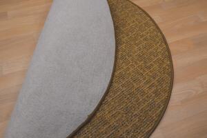 Vopi koberce Kusový koberec Alassio zlatohnědý kruh - 160x160 (průměr) kruh cm