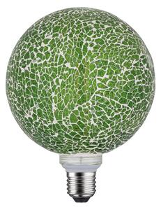 Paulmann E27 LED globe 5W Miracle Mosaic zelená