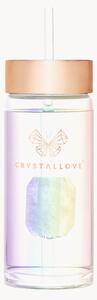 Láhev na vodu's křišťály Hologram Crystallove