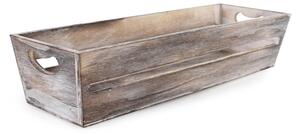 Dřevěná bedýnka 34x11x7 cm