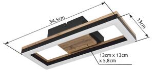 Brilagi - LED Stropní svítidlo AXIS LED/12W/230V