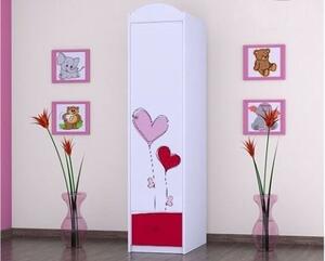 Dětská skříň LOVE - TYP 3B