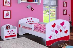 Dětská postel bez šuplíku 160x80cm LOVE