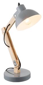 Brilagi - Stolní lampa FOCUS 1xE27/40W/230V šedá