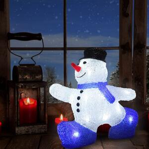 Deuba Vánoční sněhulák s LED osvětlením