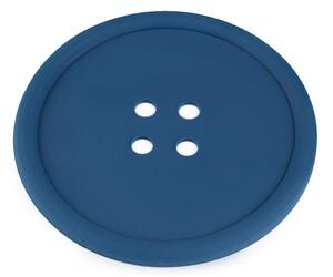 Silikonová podložka knoflík Ø12 cm barva 10 modrá tmavá, 1 ks