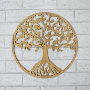 DUBLEZ | Dřevěný strom života na stěnu - Binah