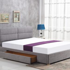 Manželská postel 160 cm Capaz (šedá) (s roštem). 796752