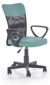 Kancelářská židle Tera (tyrkysová). Vlastní profesionální přeprava až k Vám domů 796866