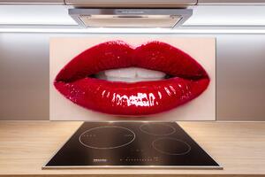Panel do kuchyně Červená ústa pl-pksh-100x50-f-55040368