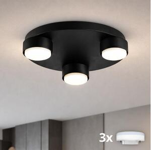 Brilagi - LED Stropní svítidlo MONO 3xGX53/13W/230V pr. 30 cm černá