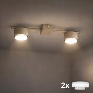 Brilagi - LED Bodové svítidlo MONO 2xGX53/13W/230V béžová