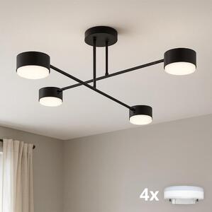 Brilagi - LED Přisazený lustr MONO 4xGX53/13W/230V černá