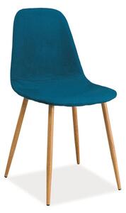 Mořsky modrá židle FOX