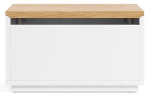 Truhla v dekoru dubu v přírodní barvě 60x35 cm Abilen – Kave Home