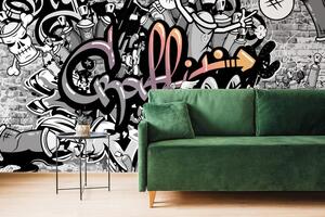 Samolepící tapeta moderní graffiti umění