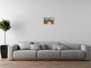 Gario Obraz na plátně Cesta v Provence Velikost: 100 x 70 cm