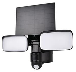 SOLIGHT LED solární osvětlení se senzorem 9W 850lm 4000K Li-Ion IP54