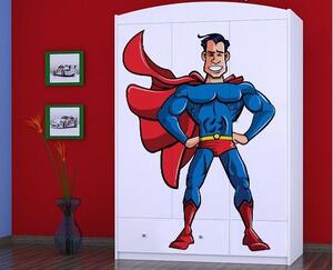 Dětská skříň SUPERMAN - TYP 11