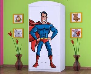 Dětská skříň SUPERMAN - TYP 7A