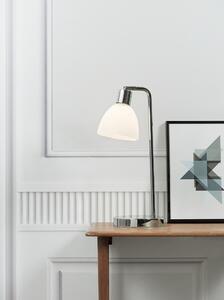 NORDLUX stolní lampa Ray 1x40W E14 chrom opál 63201033