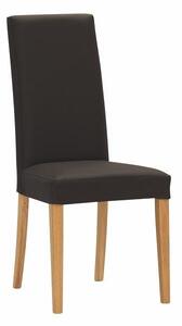 Jídelní celočalouněná židle Stima Nancy - PU kůže nebo látka, více barev Varianta 1 - buk, koženka tortora