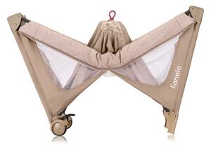 Lionelo - Cestovní postýlka JASMIN EASY FOLD Beige Sand