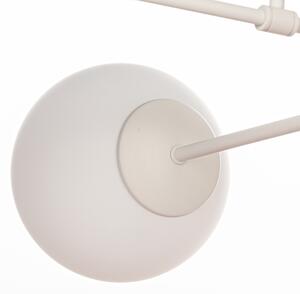 Přisazený lustr MOON 4xE27/15W/230V krémová