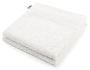 AmeliaHome - Sada bavlněných ručníků bílý hladké AMARI-30x50 cm