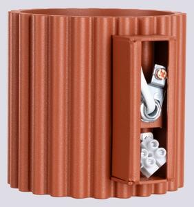 Sollux SL.1801 - Nástěnné svítidlo AURA 1xG9/10W/230V oranžová