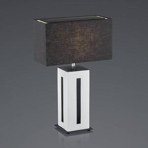 BANKAMP Karlo stolní lampa bílá/černá, výška 56cm
