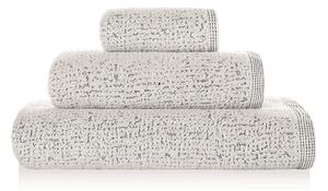 Bavlněný ručník koupání Měkký Bílý SERVI-30x50 cm