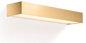 Decor Walther Box LED nástěnné světlo zlatá 40 cm