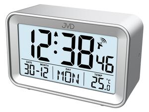 JVD Digitální stříbrný rádiem řízený budik JVD RB3544.2