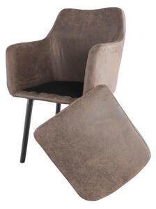 Jídelní židle Dabir (hnědošedá). 744858