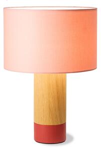 Stolní lampa Klippa Koralle Chintz růžová 41 cm